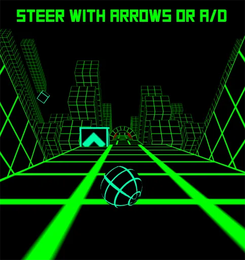 Steer left and right in Slope 2